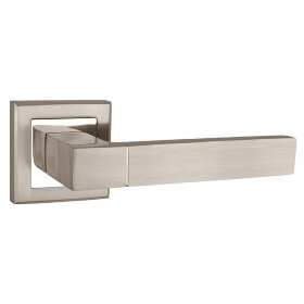 Ручка дверная PUNTO STYLE QL SN/CP-3 матовый никель/хром