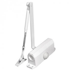 Доводчик дверной AJAX DCTR50-100 hold open WH белый