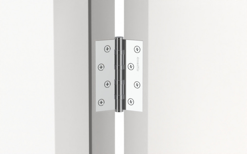 Петля универсальная ARMADILLO IN4500UC-BL BPVD 102x75x3 INOX304 вороненый никель