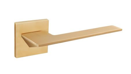 Ручка дверная PUERTO INAL 543-03 slim SSG Латте золото матовое сатинированное