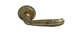 Ручка дверная RUCETTI RAP-CLASSIC 2 OMB старая Матовая бронза