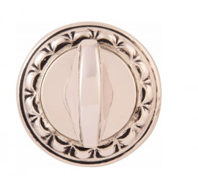 Завертка сантехническая MELODIA WC D Серебро 925 + черный