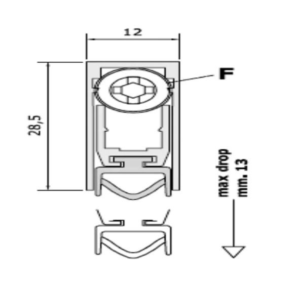 Умный порог MORELLI SEAL SIMPLE 900