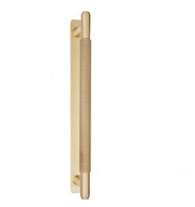Ручка скоба Venezia EXA ZIG PL-X 340мм (290мм) матовая латунь