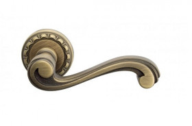 Ручка дверная Venezia VIVALDI D2 матовая бронза