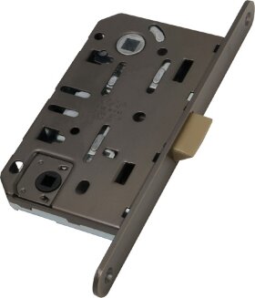 Замок межкомнатный WC AGB MEDIANA EVOLUTION B01102.50.12 без ответной планки античная бронза