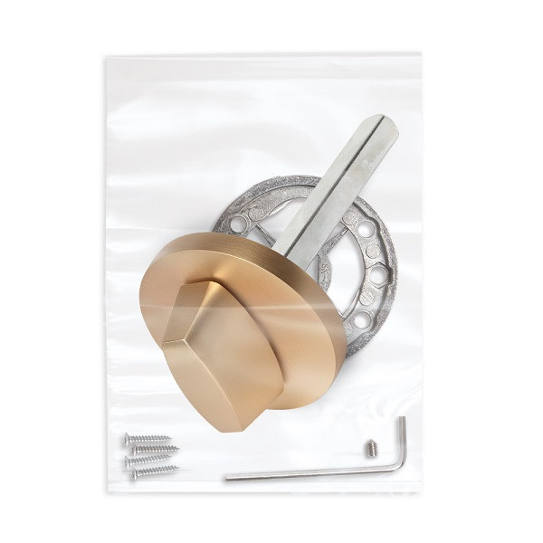 Ручка поворотная FUARO BKW8x75.R.RLR52 SSG-39 сатинированное золото