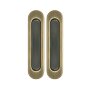 Ручки для раздвижных дверей ARMADILLO SH010-WAB-11 матовая бронза