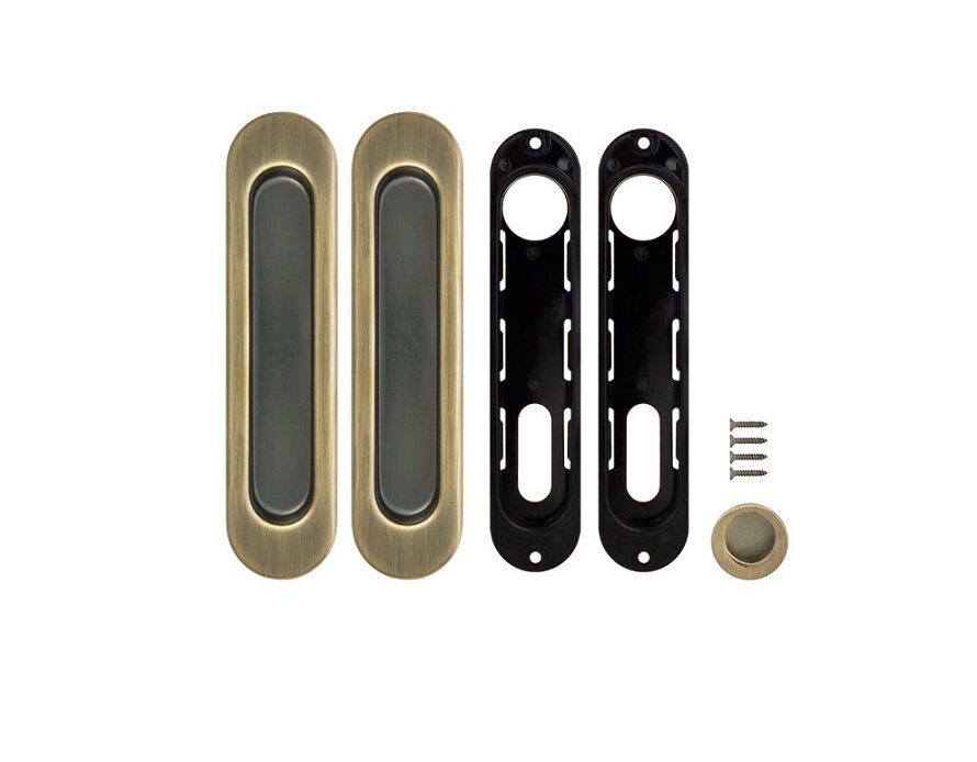 Ручки для раздвижных дверей ARMADILLO SH010-WAB-11 матовая бронза