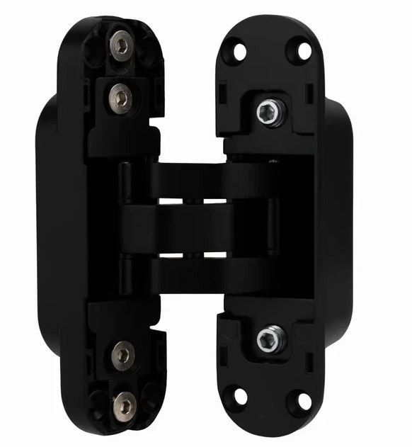 Петля скрытой установки PALIDORE hdh 113/30 black черный 60 кг