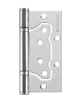 Петля накладная без врезки FUARO 500-2BB 100x2,5 CP хром