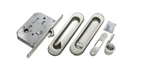 Комплект для раздвижных дверей MORELLI MHS150 WC SC Матовый хром