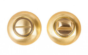 Завертка сантехническая PUERTO INBK AL 08 SB/PB латунь матовая/латунь блестящая