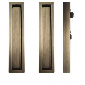 Ручка для раздвижных дверей Pamar MN 1158 Z WO349 античная латунь