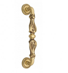 Ручка скоба Venezia FLORENCE 315мм (260мм) D3 французское золото + коричневый