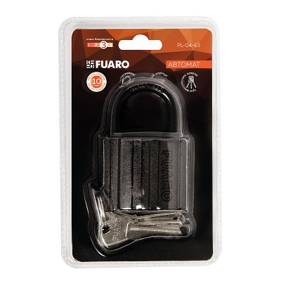 Замок навесной FUARO PL-UNI-0463 3key