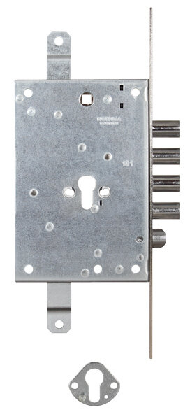 Замок врезной двухсистемный MOTTURA 3D KEY 3D.787-D правый ключ 40 мм