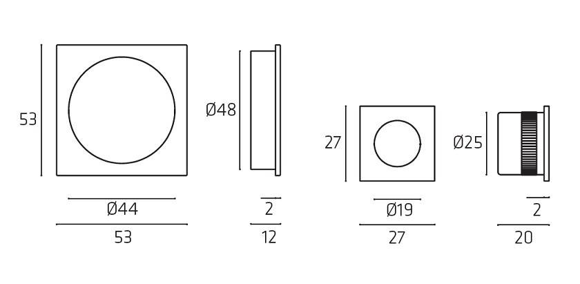 Ручка для раздвижной/распашной двери Venezia U144 черный