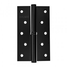 Петля съемная FUARO 413/BL-5 125x75x2,5 BL матовый черный правая БЛИСТЕР
