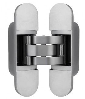 Петля скрытой установки PALIDORE hdh 113/30 silver серебро 60 кг