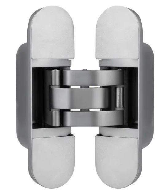 Петля скрытой установки PALIDORE hdh 113/30 silver серебро 60 кг