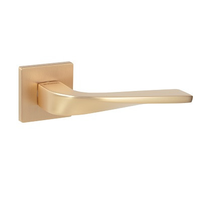 Ручка дверная FUARO K.ZL52.SPIRAL SSG-39 сатинированное золото