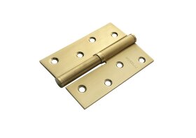 Петля съемная MORELLI стальная MSD 100X70X2.5 SG L левая матовое золото