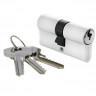 Цилиндр MORELLI ключ/ключ (60 мм) 60C W Белый