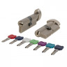Цилиндровый механизм PUNTO MaxPro7002Knob120mm(55+10+55) SN никель 7key с вертушкой