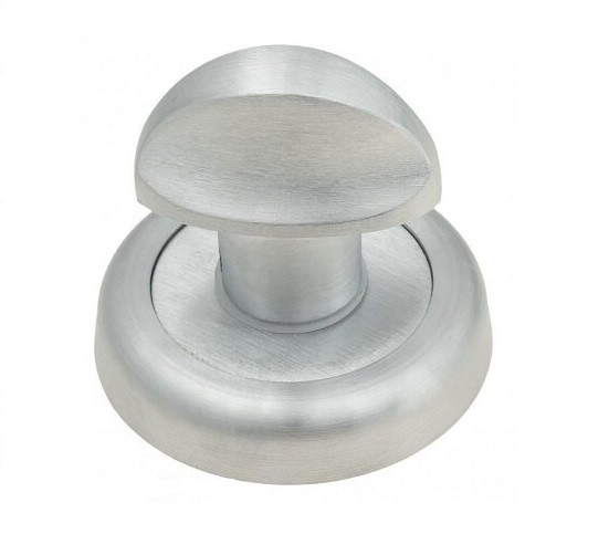 Завертка сантехническая Venezia WC-2 D1 матовый хром / полированный хром