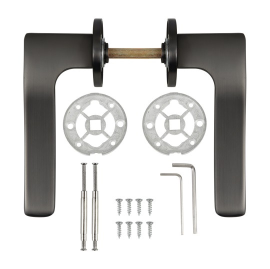 Ручка дверная ADDEN BAU LYRE S-489 GRAPHITE Графит