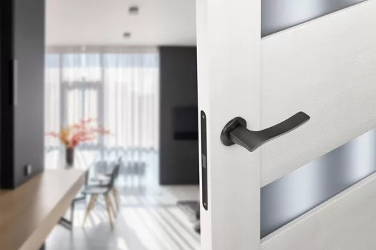 Ручка дверная ADDEN BAU LYRE S-489 GRAPHITE Графит