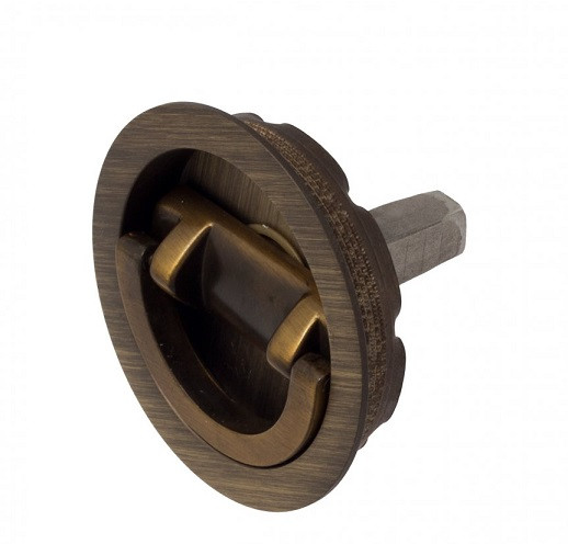 Ручка для раздвижной/распашной двери Venezia U155 матовая бронза