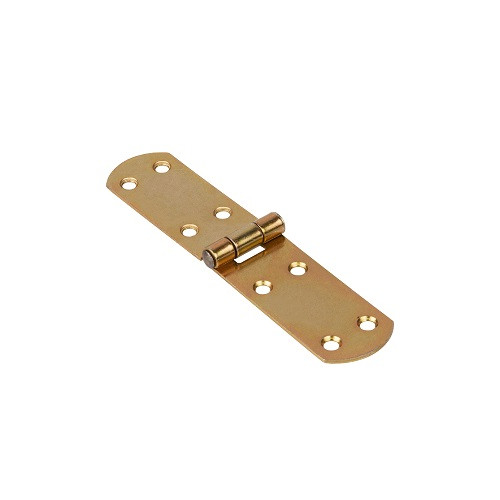 Петля французская AJAX LM/IN160x35x2FR YZN желтый цинк