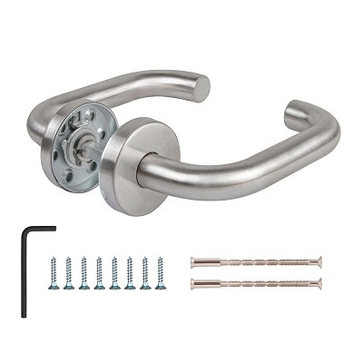 Ручка противопожарная FUARO R.DSS201-0203/19 9х125 мм INOX 201