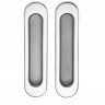Ручки для раздвижной двери ARCHIE Sillur A-K05-VO P.CHROME/S.CHROME хром