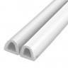 Уплотнитель самоклеящийся FUARO ADH/D-14x12mm WHITE белый 120m