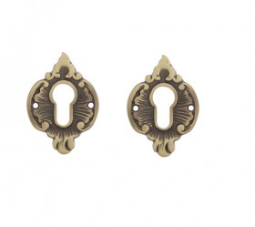 Накладка дверная под цилиндр Venezia CYL-1 D7 матовая бронза