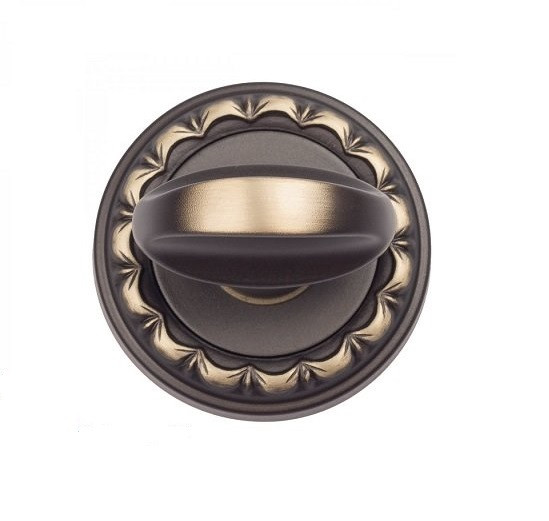 Завертка сантехническая Venezia WC-2 D2 темная бронза