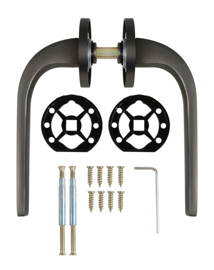 Ручка дверная ADDEN BAU COMET S-483 GRAPHITE Графит