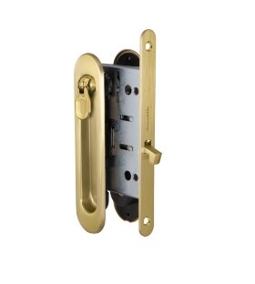 Набор для раздвижных дверей ARMADILLO SH011-BK SG-1 Матовое золото