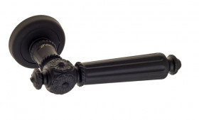 Ручка дверная Fratelli Cattini TORCELLO D1-NM матовый черный