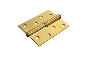 Петля съемная MORELLI стальная MSD 100X70X2.5 PG L левая золото