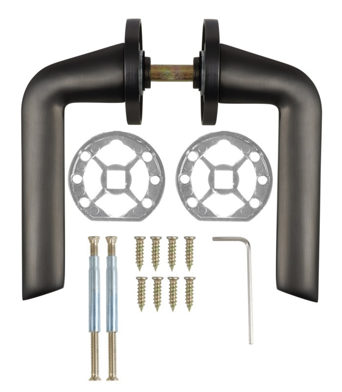 Ручка дверная ADDEN BAU DOVE S-484 GRAPHITE Графит