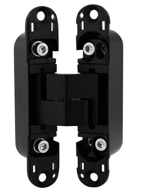 Петля скрытой установки PALIDORE hdh 115/23 black черный 40 кг