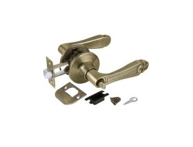 Ручка защелка FUARO 637/BL АB-B Бронза фиксатор