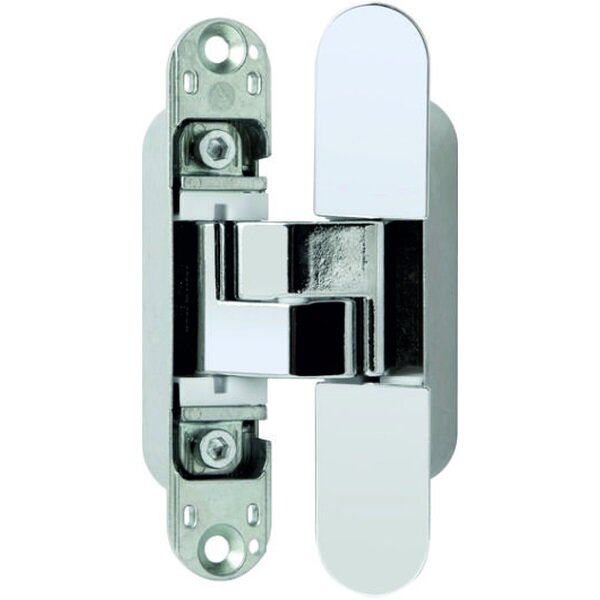 Петля скрытая AGB ECLIPSE 3.0 4 накладки в комплекте E30200.02.91 белый