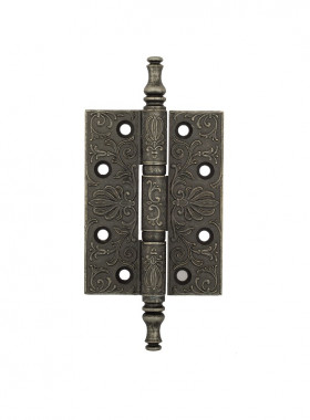 Петля универсальная Venezia CRS011 102x76x4 античное серебро