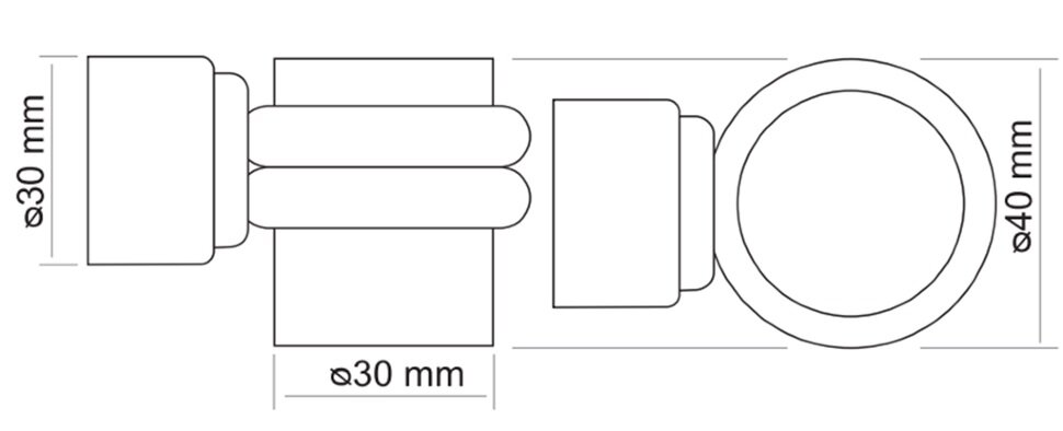Ограничитель магнитный MORELLI MDS-4 PC Полированный хром