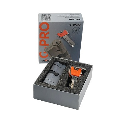 Цилиндровый механизм FUARO G-PRO5000 Key 60 (25+10+25) SSC сатинированный хром 5Key